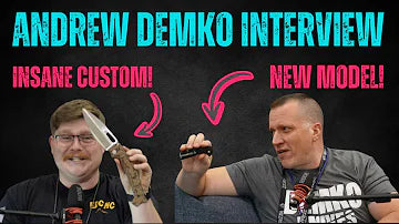 Andrew Demko Interview with Crispy Donut Community at Blade Show