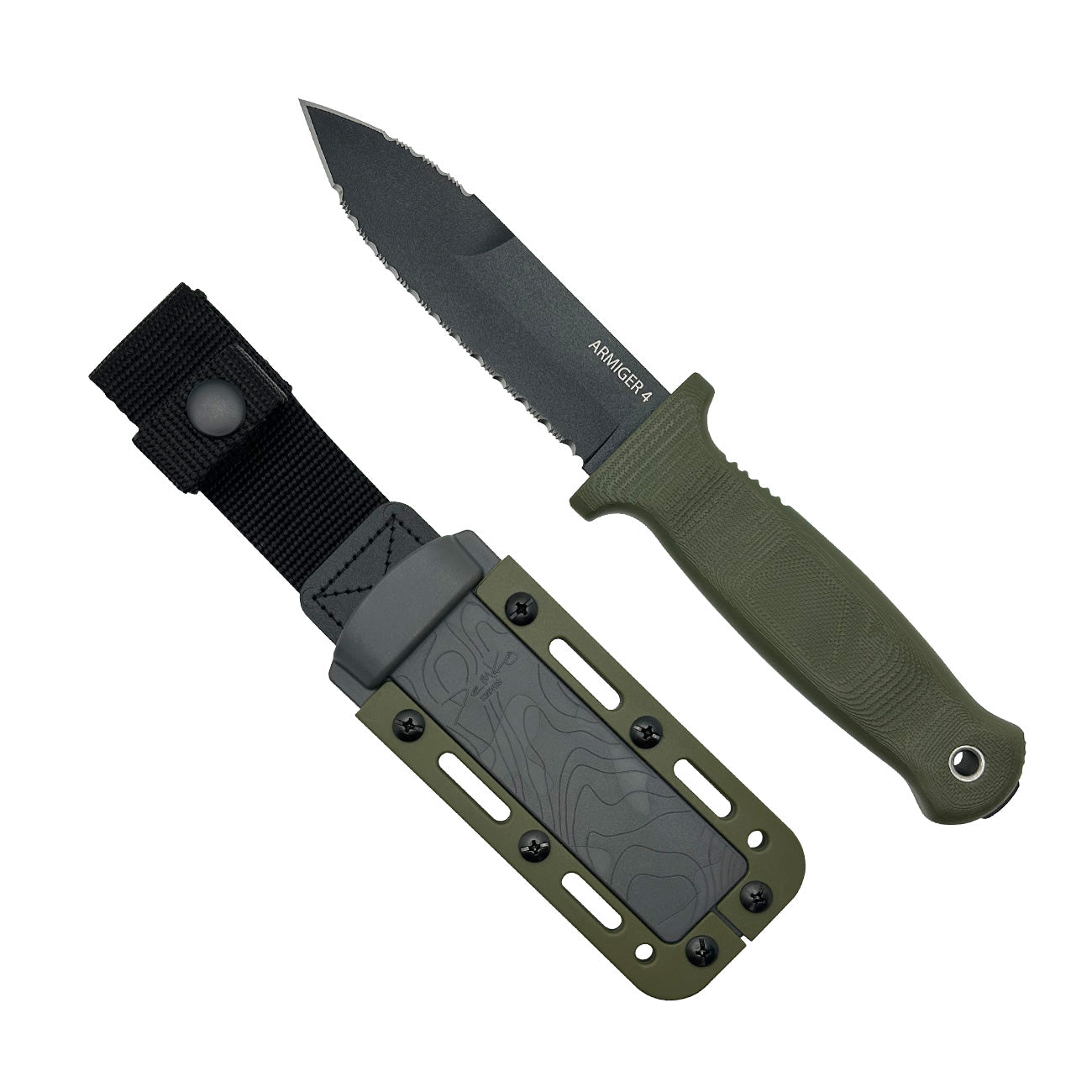 Armiger 4® - Spear - OD Green – Demko Knives