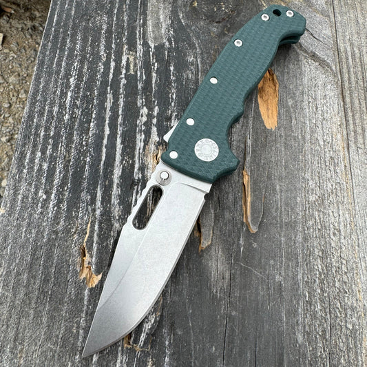 MGAD20S 20CV  Clip Point - Demko Website Exclusive Forest Green G10