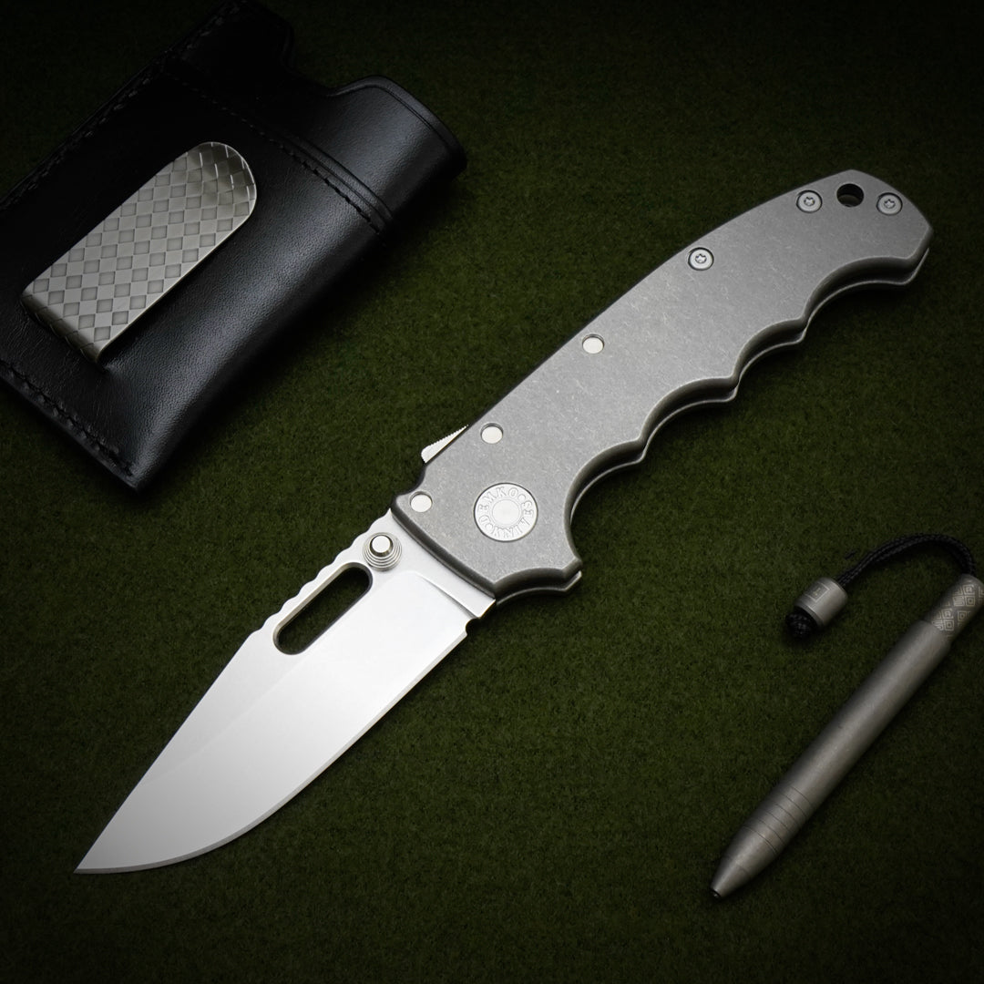 USA MGAD20S CPM-20CV Smooth TI Full Grip