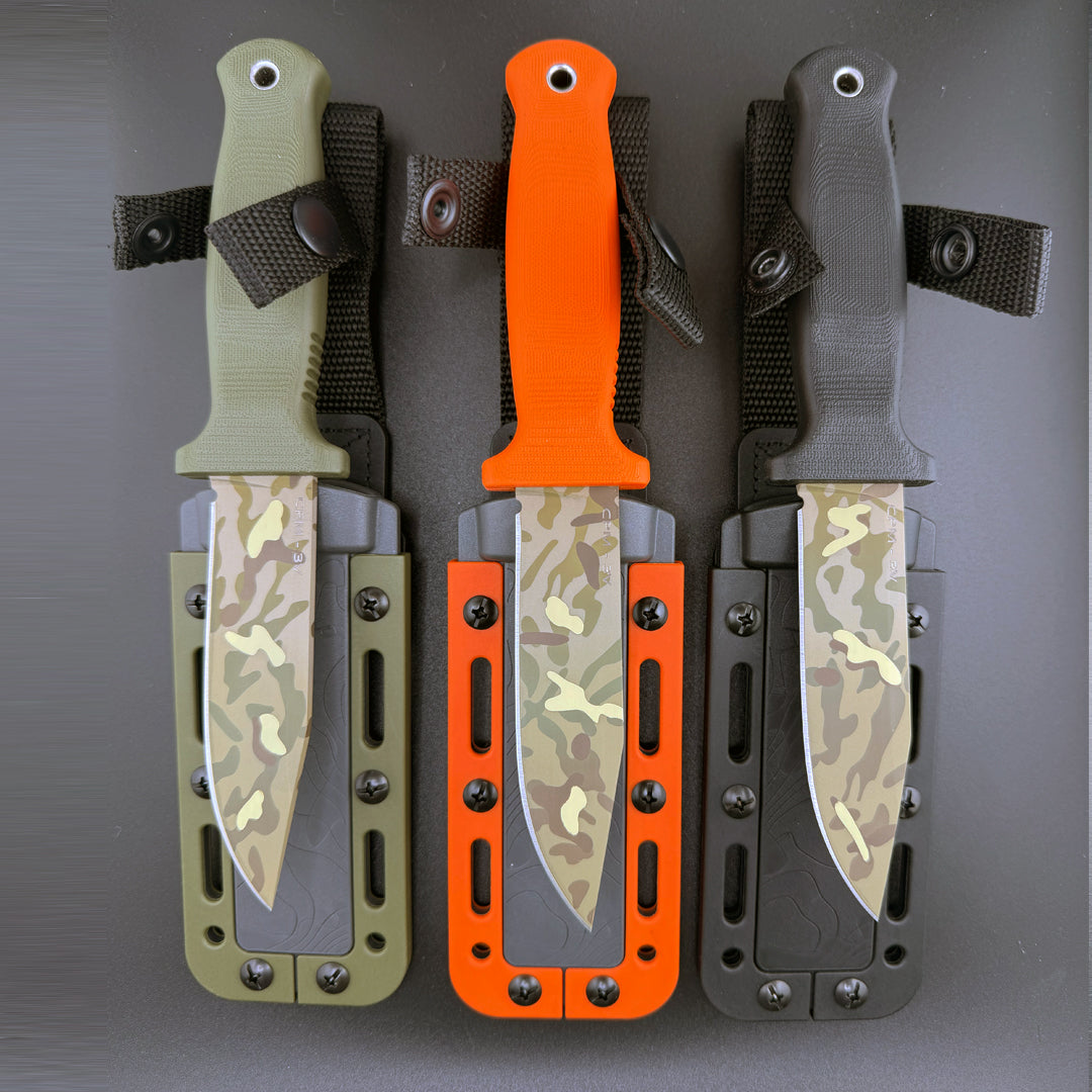 USA Armiger® 4 3V Clip Point Multi-Layer Camouflage