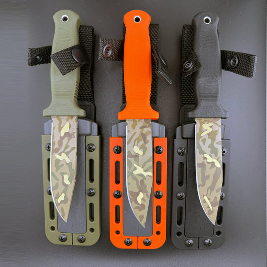 USA Armiger® 4 3V Clip Point Multi-Layer Camouflage