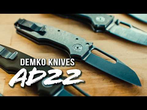 Video showing the USA-Made AD22 folding knife.