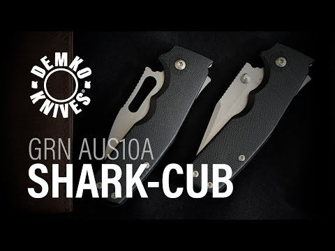 Video showcasing the Shark-Cub GRN folding knife.