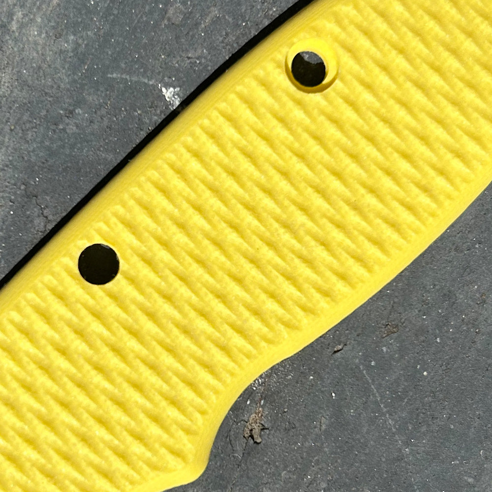 MGAD20/S Milled G10 Scales Yellow Demko Knives